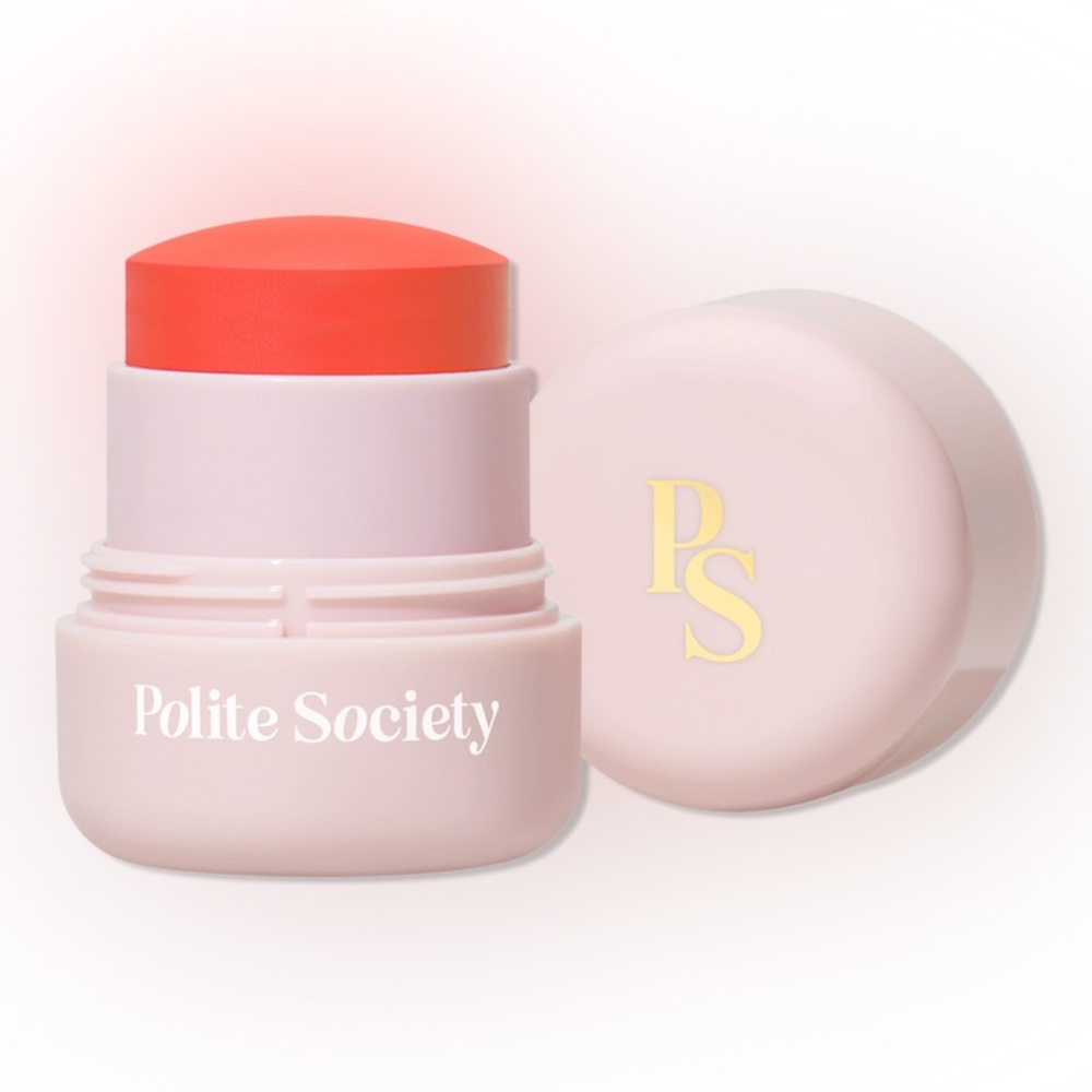 NWT Polite Society Polite Pops Powder Blush Stick Palm Springs